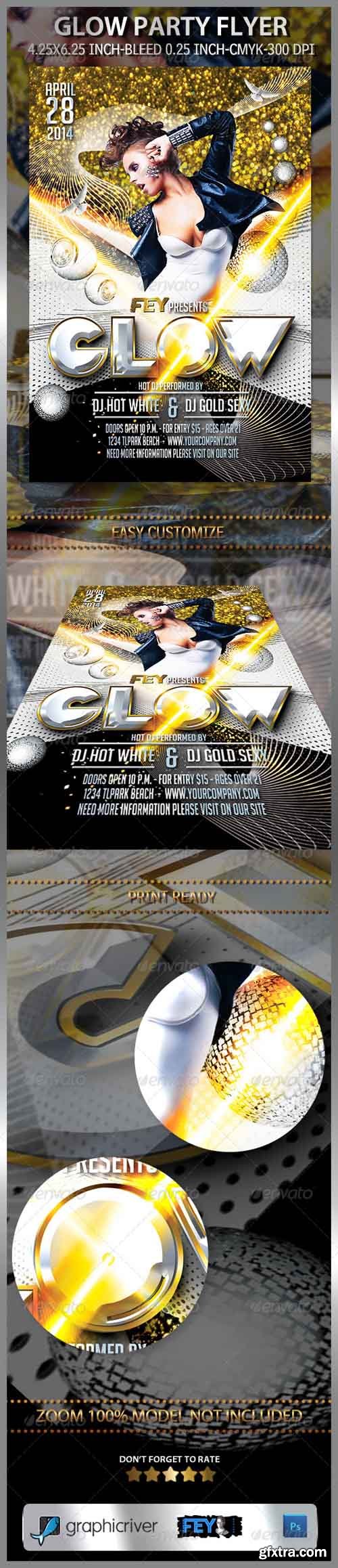 GR - Glow Party Flyer 7575889