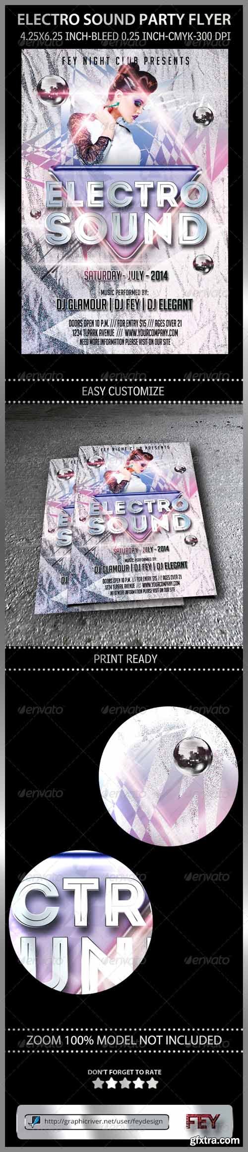 GR - Electro Sound Party Flyer 8178696