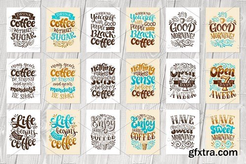CM - Coffee Lettering | Posters | Cards 985164