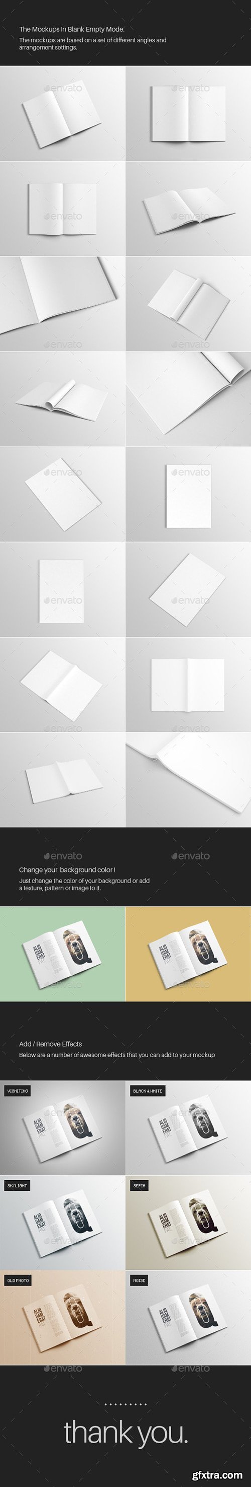 Graphicriver - A4 Magazine Mockup 10405081