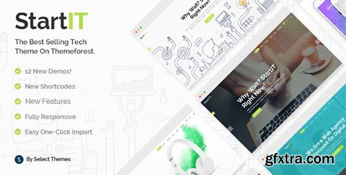 ThemeForest - Startit v2.2 - A Fresh Startup Business Theme - 13542725