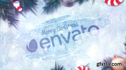 Videohive Winter Holidays Logo Reveal 14013586