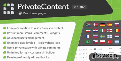 CodeCanyon - PrivateContent v5.302 - Multilevel Content Plugin - 1467885