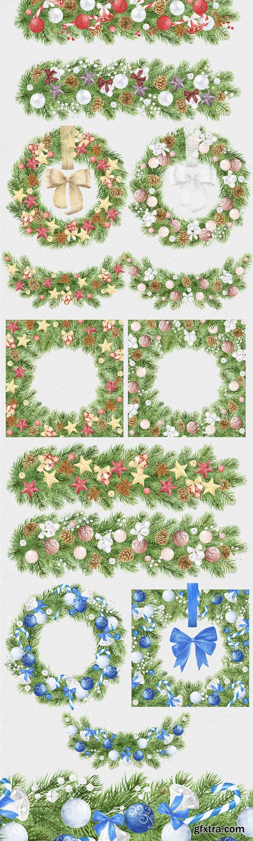 CM - Watercolor Christmas Creator Pack #1 443292