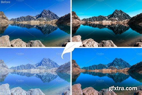 CM - Landscape Lightroom Preset Bundle 1127926