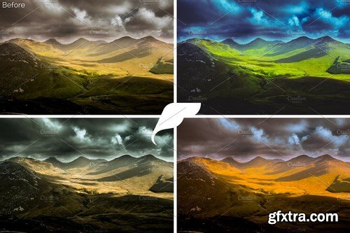 CM - Landscape Lightroom Preset Bundle 1127926