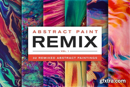 CM - 1037026 Abstract Paint Remix, Vol. 1