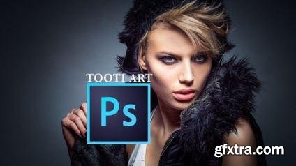 Editing portrait,Social media Marketing banners in Photoshop