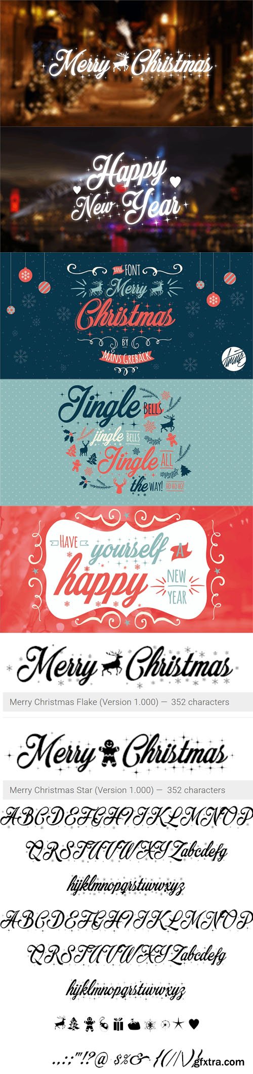 Merry Christmas Fonts TTF