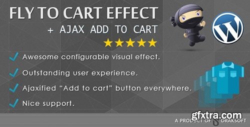 CodeCanyon - WooCommerce Fly to Cart Effect + Ajax add to cart v1.1.0 - 10058071