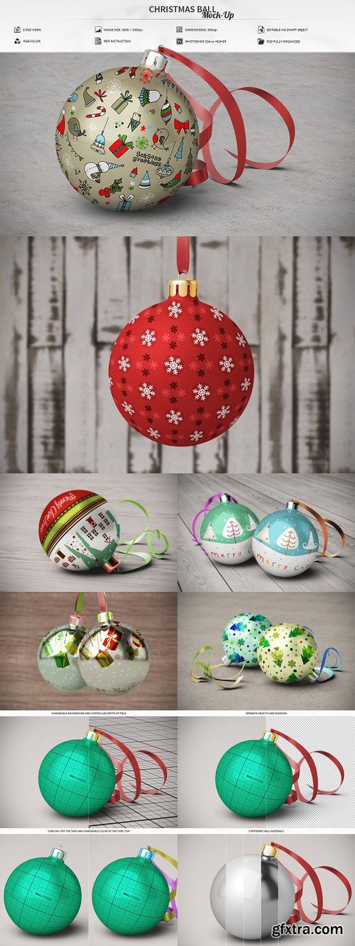 CM - Christmas Ball Mock-Up 1124282