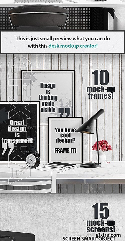 GraphicRiver - Desk Scene Mock-Up Creator 12948098