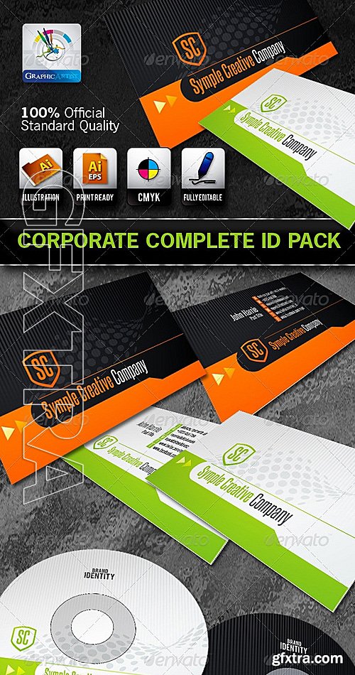 GraphicRiver - SimpleCreative Business Corporate ID Pack Logo 1468804