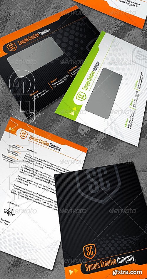 GraphicRiver - SimpleCreative Business Corporate ID Pack Logo 1468804