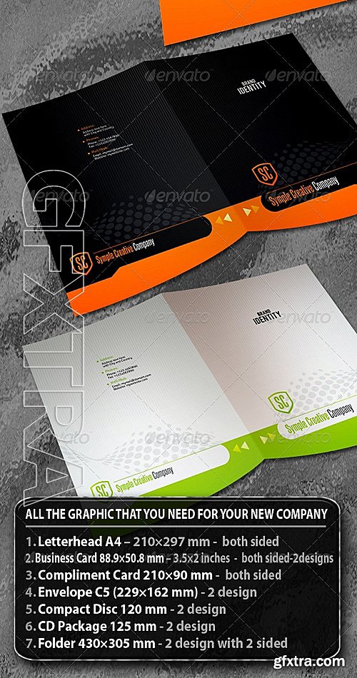 GraphicRiver - SimpleCreative Business Corporate ID Pack Logo 1468804