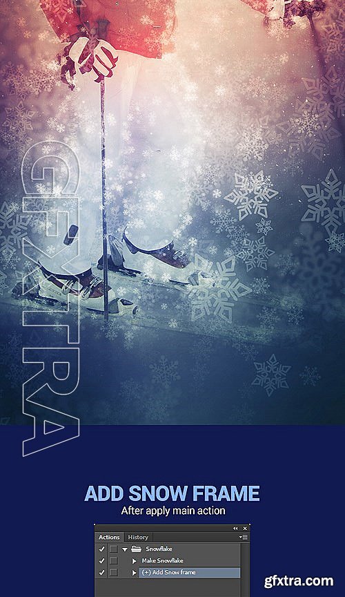 GraphicRiver - Snowflake Effects 13618608