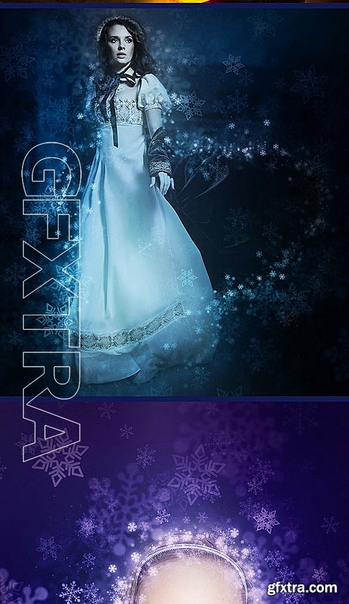 GraphicRiver - Snowflake Effects 13618608