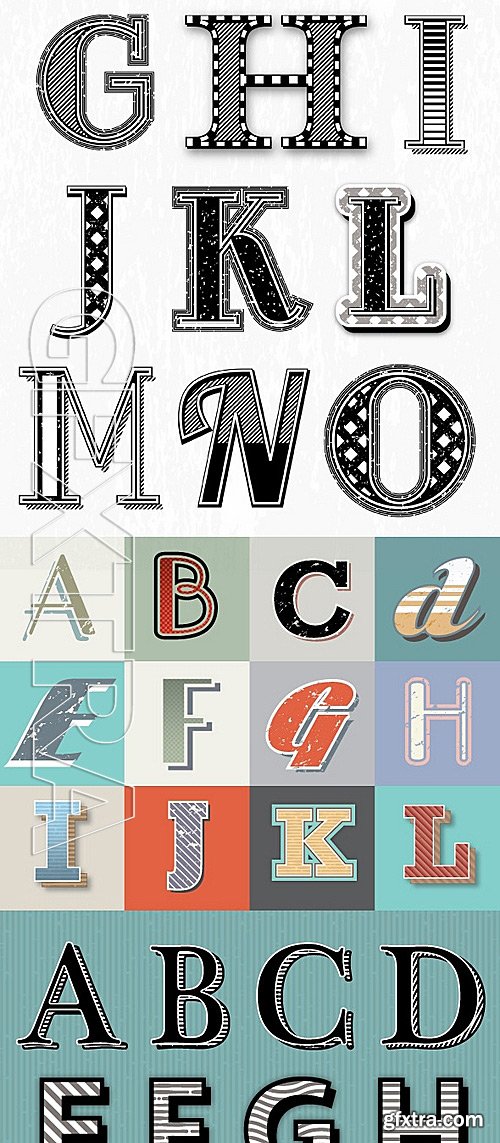 Graphicriver - Vintage Text Styles Bundle 7341962