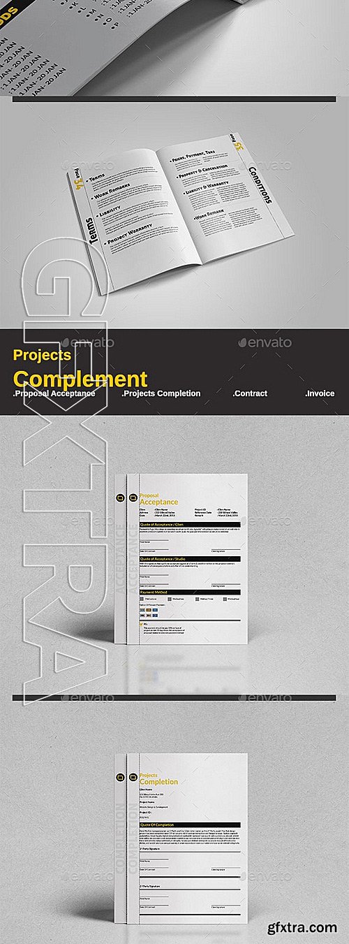 GraphicRiver - Web Design Proposal W Project Complement 11460628