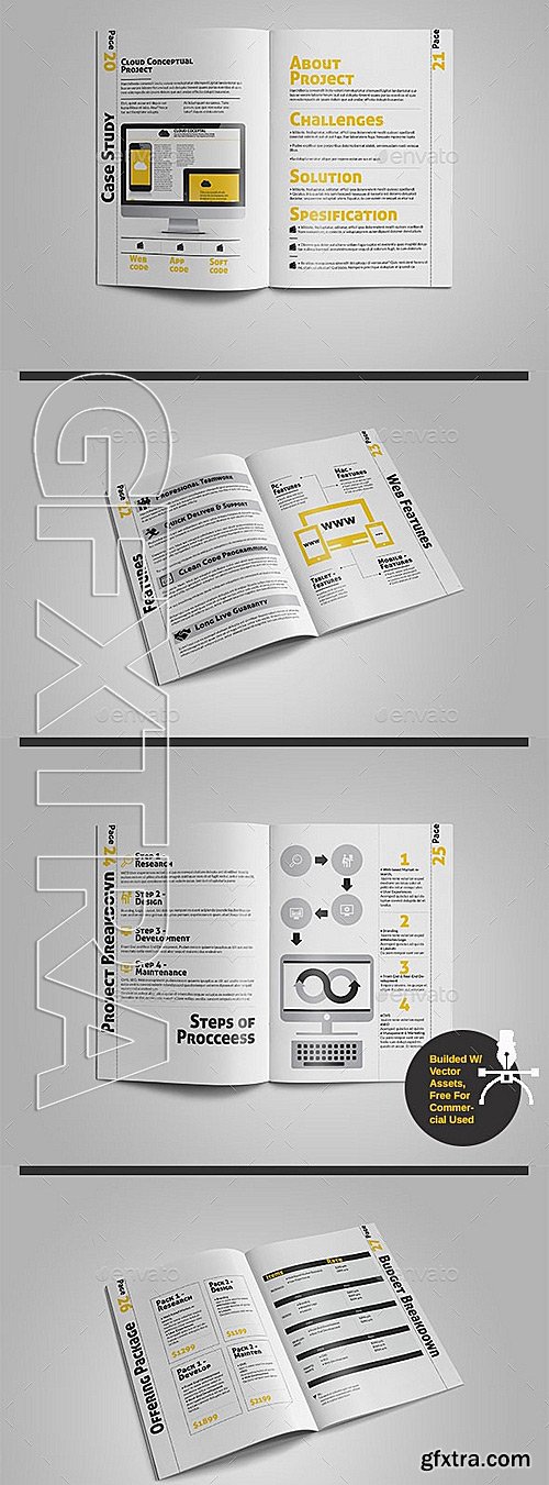 GraphicRiver - Web Design Proposal W Project Complement 11460628