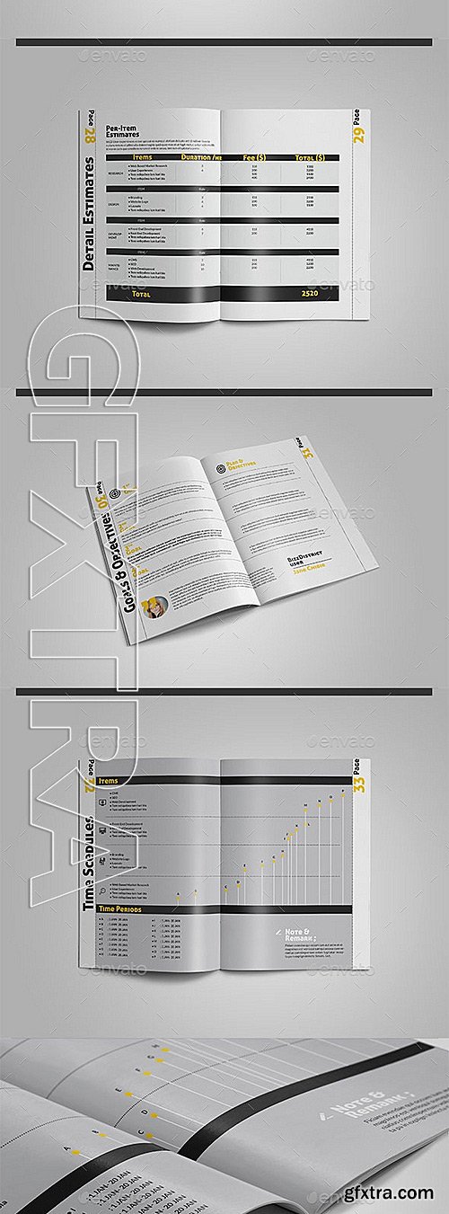 GraphicRiver - Web Design Proposal W Project Complement 11460628