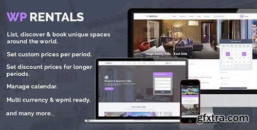 ThemeForest - WP Rentals v1.17.3 - Booking Accommodation WordPress Theme - 12921802