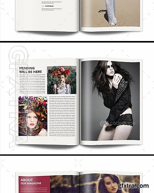 Clean Magazine Design 10760