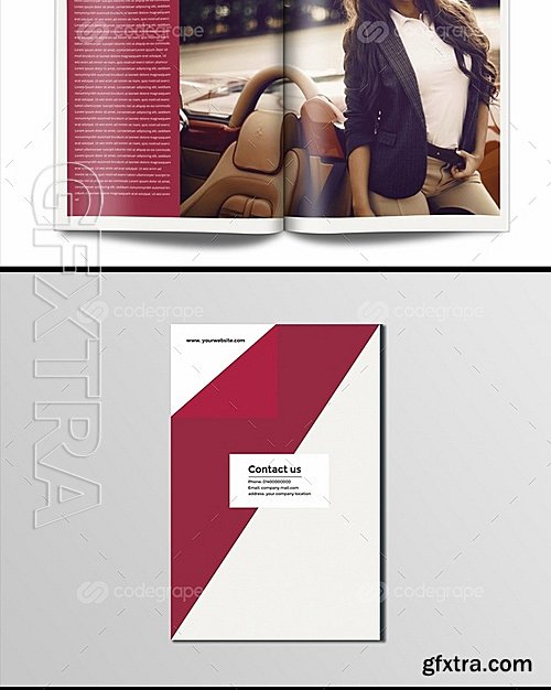 Clean Magazine Design 10760