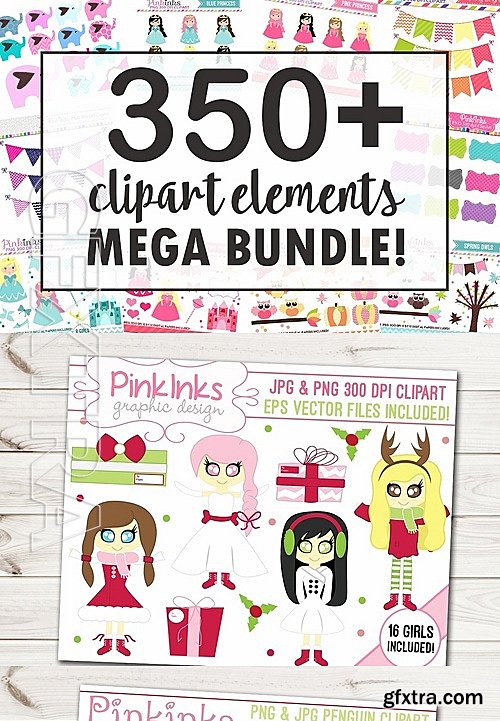 CM - Clipart Bundle Pack 1111448