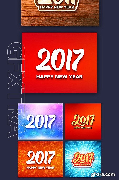 CM - Happy New Year 2017 Cards 1112677