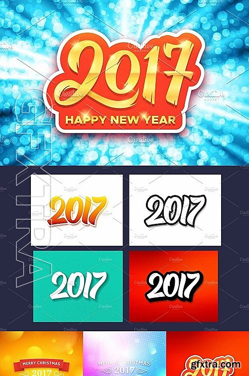 CM - Happy New Year 2017 Cards 1112677