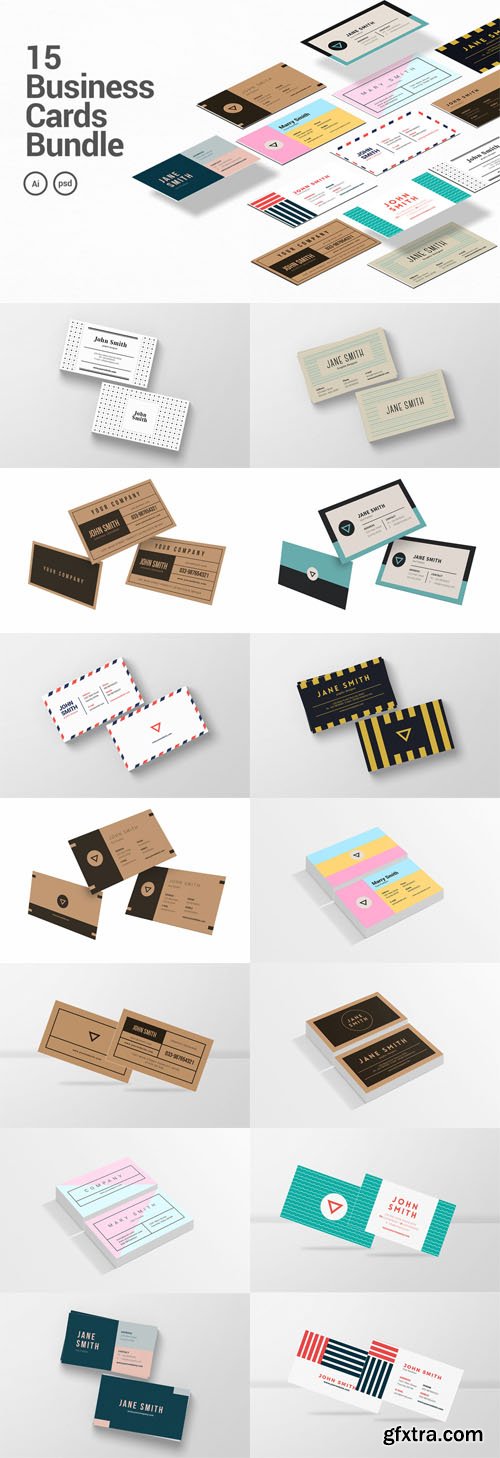 15 Business Cards Bundle