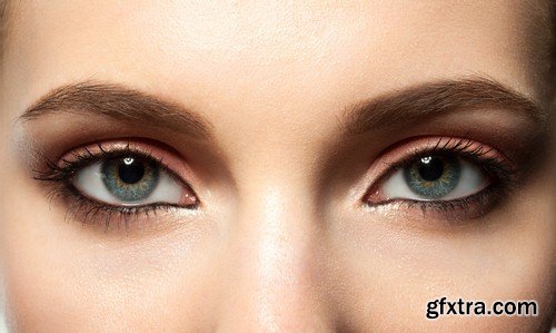 Beautiful female eye - 5 UHQ JPEG