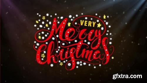 10 Christmas Lettering After Effects Templates