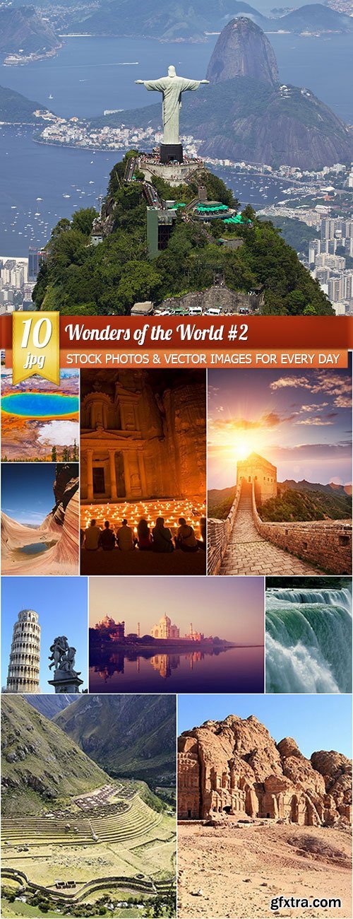 Wonders of the World 2, 10 x UHQ JPEG