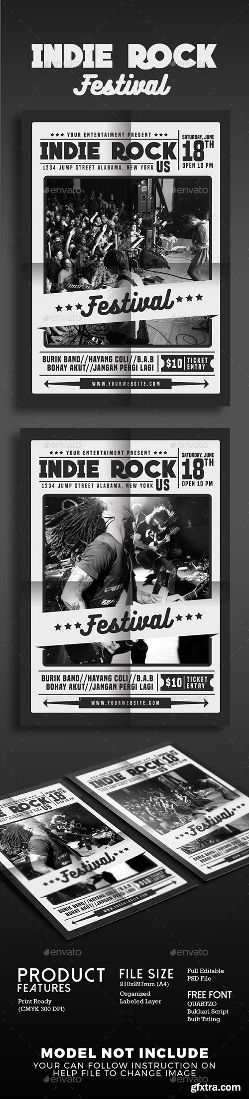 Graphicriver Indie Rock Festival 16488075