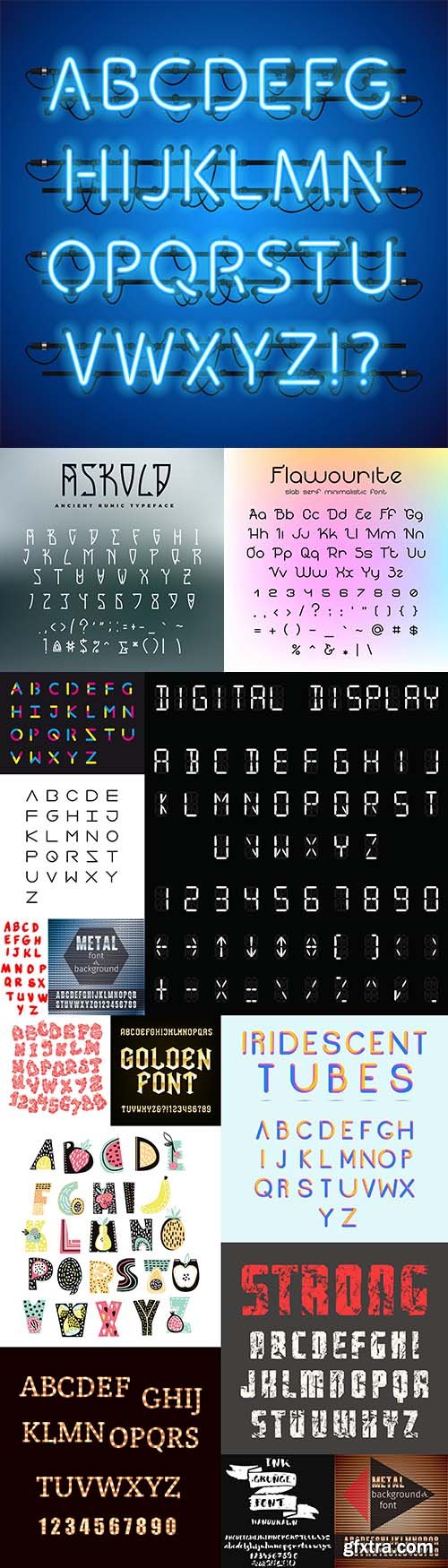 Alphabet Vector Font 2