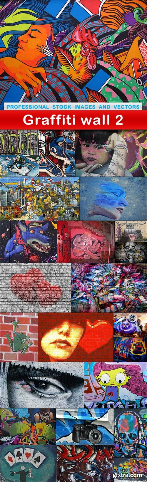 Graffiti wall 2 - 25 UHQ JPEG