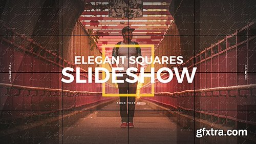 Videohive Elegant Squares Slideshow 18100143