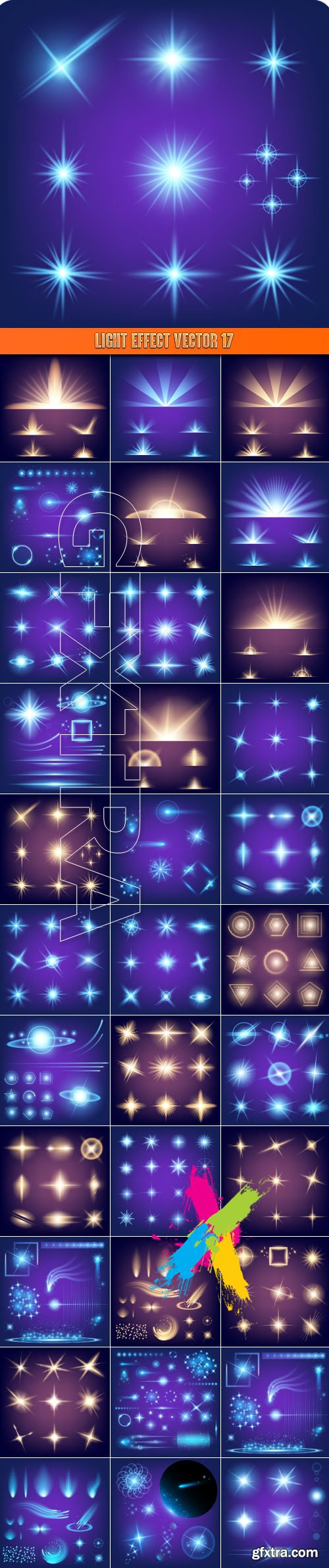 Light effect vector 17