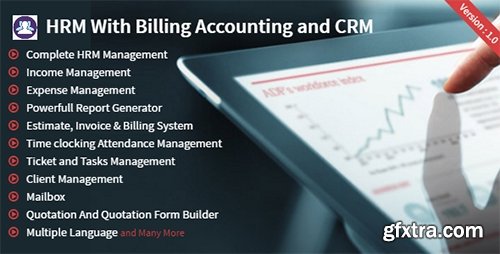 CodeCanyon - HRM With Billing & Accounting Software v1.0 - 16838144