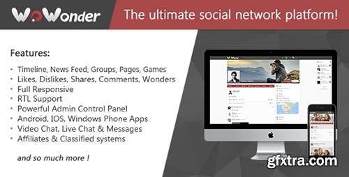 CodeCanyon - WoWonder v1.4.3 - The Ultimate PHP Social Network Platform - 13785302