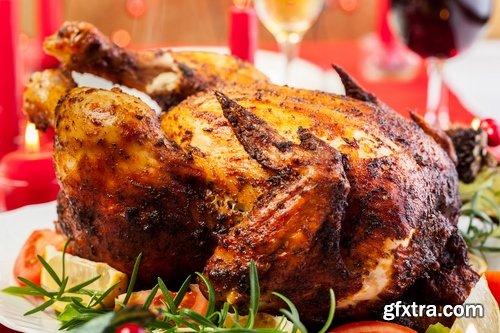 Collection roast chicken duck fish fender grill barbecue baked bird 25 HQ Jpeg