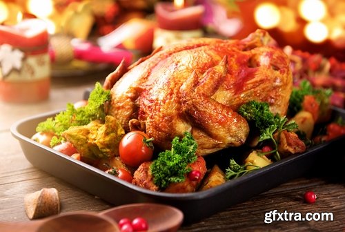 Collection roast chicken duck fish fender grill barbecue baked bird 25 HQ Jpeg