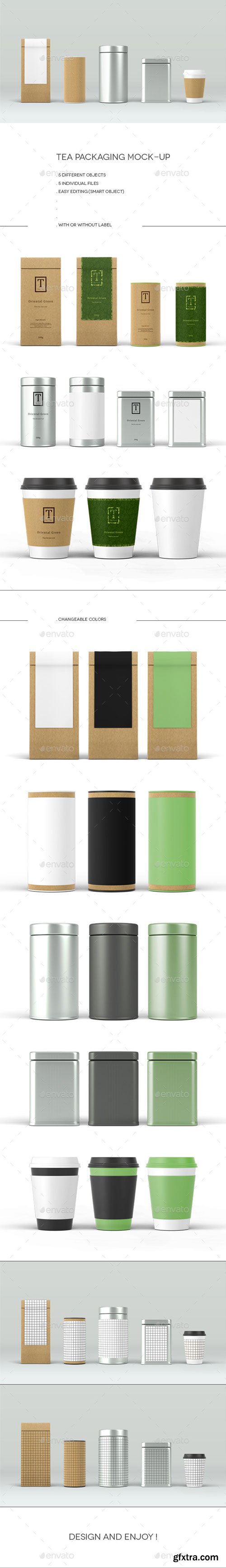 GraphicRiver - Tea Packaging Mock-Up - 14187464