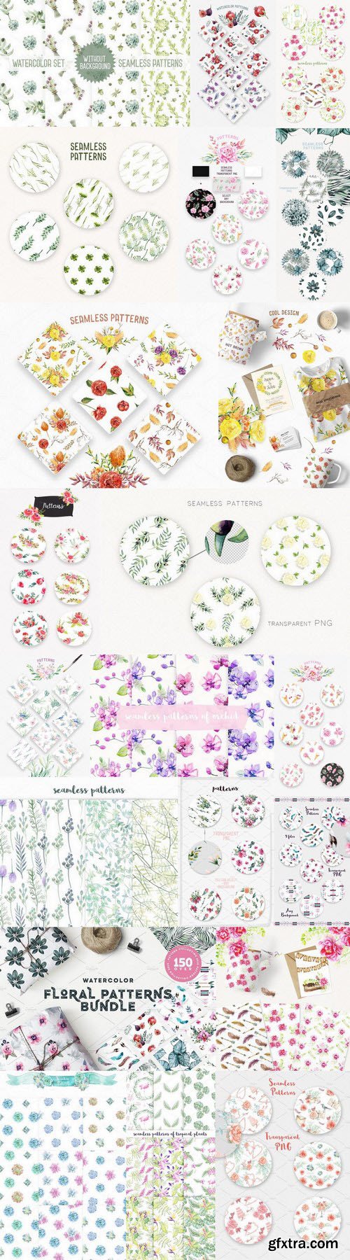 CM - Floral Patterns Bundle 90% OFF 1027168