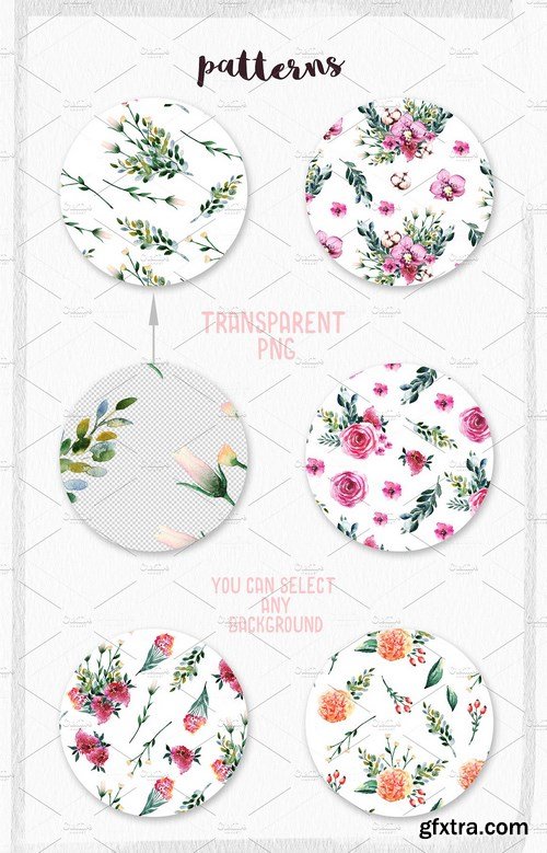 CM - Floral Patterns Bundle 90% OFF 1027168