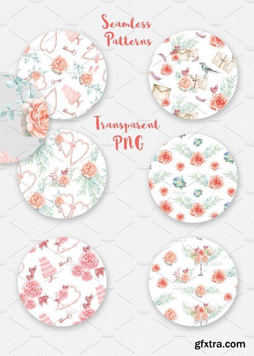 CM - Floral Patterns Bundle 90% OFF 1027168