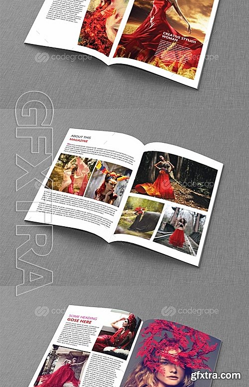 Clean Magazine Template Vol 02 10686