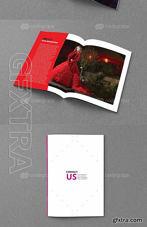 Clean Magazine Template Vol 02 10686